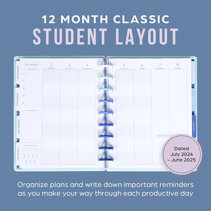 Amazon.com : Happy Planner Disc-Bound 12-Month Academic